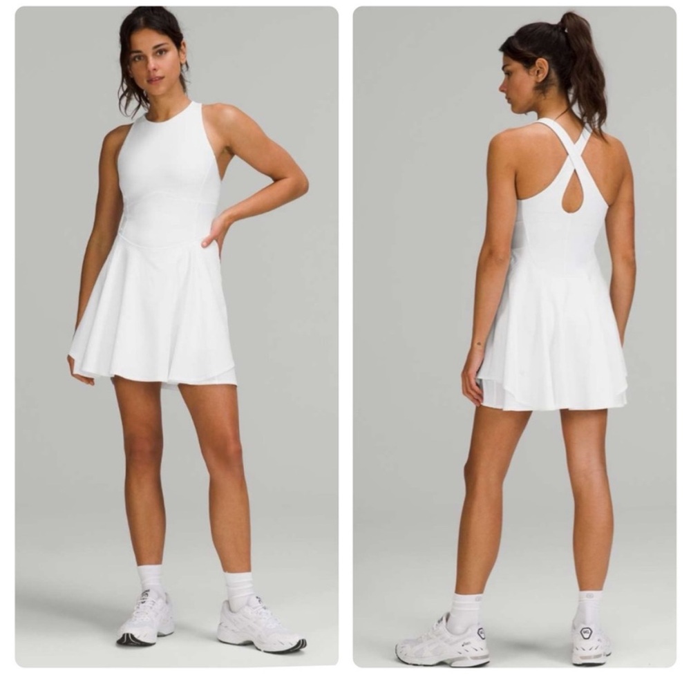 NWT Lulu lemon white tennis dress